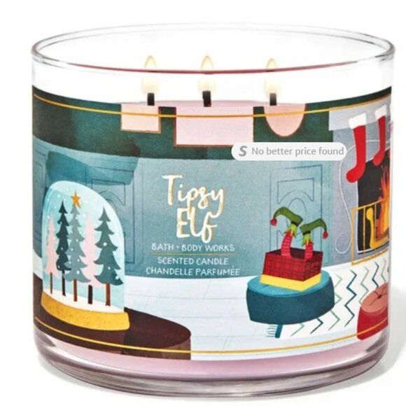 Bath & Body Works Tipsy Elf candle - Picture 1 of 5